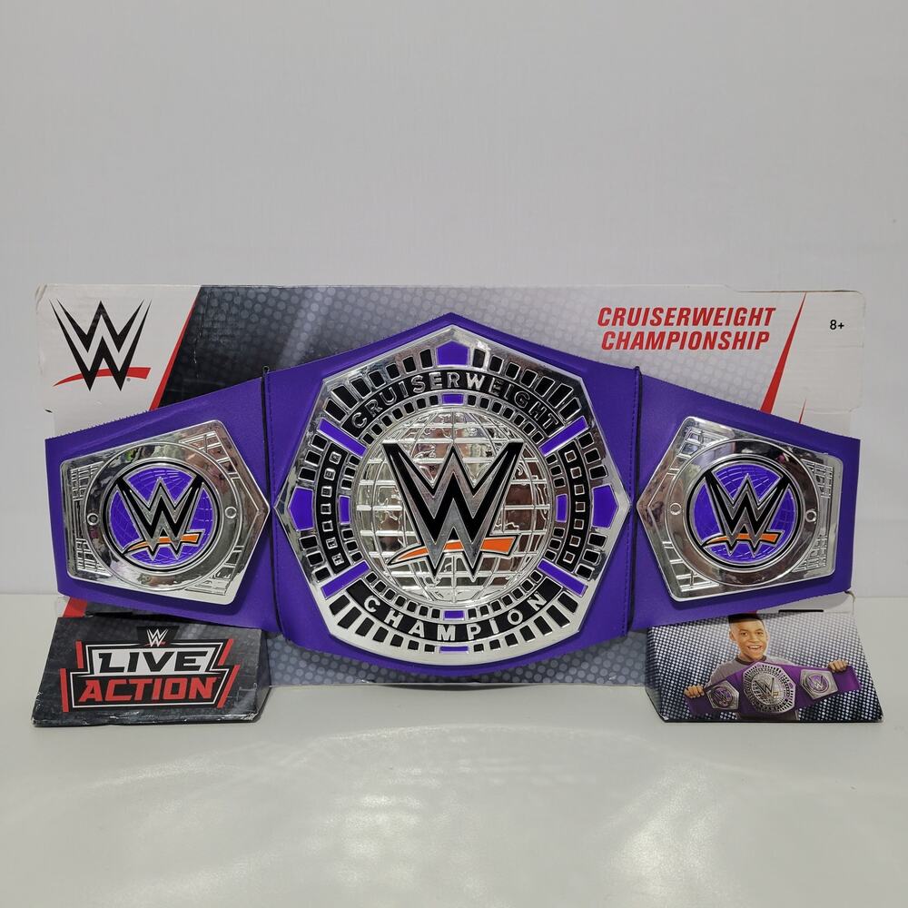 WWE CWC Cruiserweight Championship Belt Purple 2018 Devlin Escobar, New